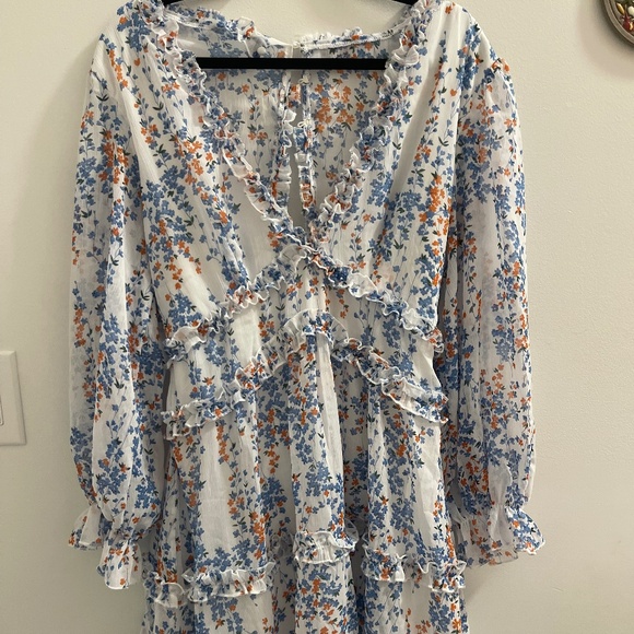 Floral Mini Dress - Picture 1 of 8